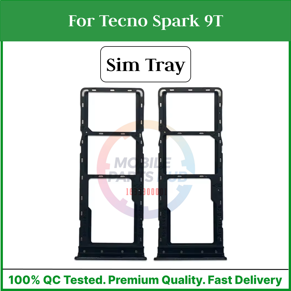 For Tecno Spark 9T Sim Tray Micro SD Card Slot with Sim Ejector Pin Replacement Parts Mobile Parts & Accessories Price in Bangladesh - Mobile.com.bd