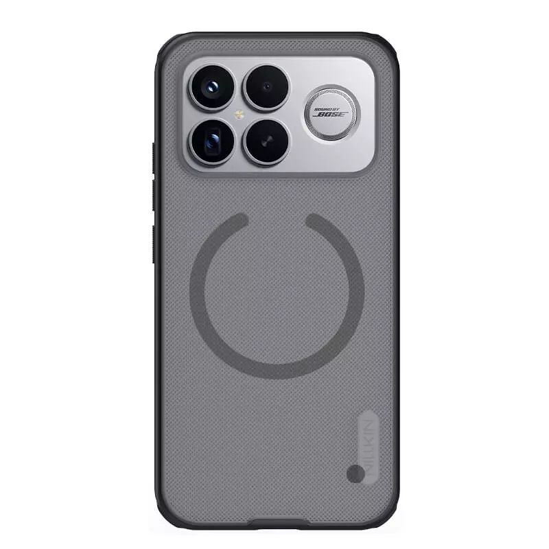Nillkin Super Frosted Shield Pro Magnetic Matte Cover Case Clear Version for Xiaomi Redmi K90 Pro Max, Xiaomi Poco F8 Ultra (MagSafe function)