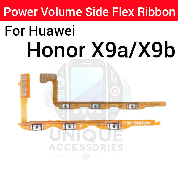Huawei Honor X9a X9b Power on / off Switch Button Side Volume Up Down Buttons Flex Cable Replacement Parts Flex Cables Price in Bangladesh - Mobile.com.bd