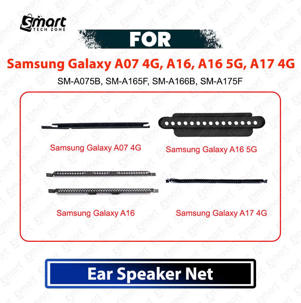 Samsung Galaxy A07 4G, A16, A16 5G, A17 4G Earpiece Speaker Mesh Anti Dust Net Top Ear Speaker Dustproof Grill Replacement Repair Spare Part - Price in Bangladesh