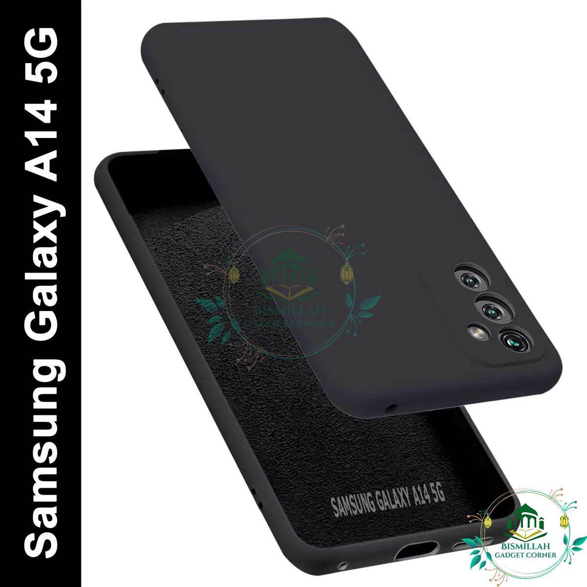 Premium Liquid Silicone Phone case for Samsung Galaxy A14 5G Liquid Silicon Mobile Back Case Soft Silicone Phone Cover - Price in Bangladesh