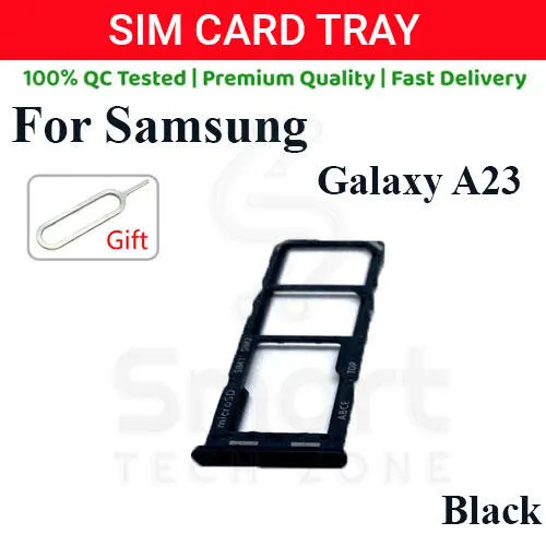 Samsung Galaxy A23 Sim Tray Micro SD Card Slot with Sim Ejector Pin Replacement Part Sim Trays & Ejector Pins Price in Bangladesh - Mobile.com.bd