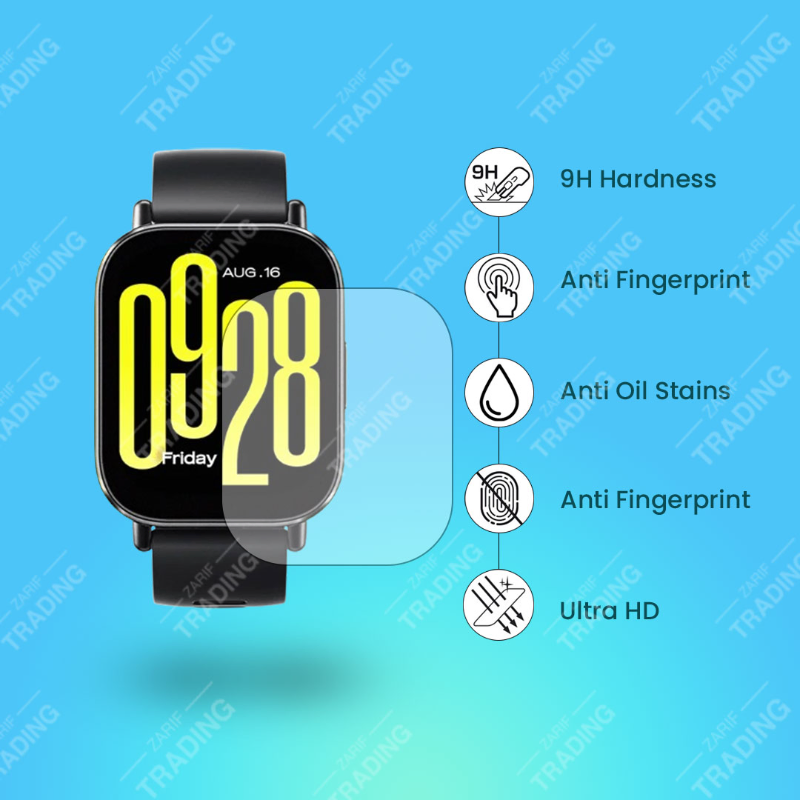 Redmi Watch 5 Active Smart Watch Screen Protector HD Clear Ultra Thin Glass Full Coverage Scratch and Fingerprint Resistant for Xiaomi Redmi Watch 5 Active Screen Protectors Price in Bangladesh - Mobile.com.bd