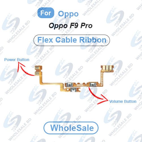 Oppo F9 Pro Power On/Off Switch Button Side Volume Up Down Buttons Flex Cable Replacement Parts (Wholesale) Other Parts Price in Bangladesh - Mobile.com.bd