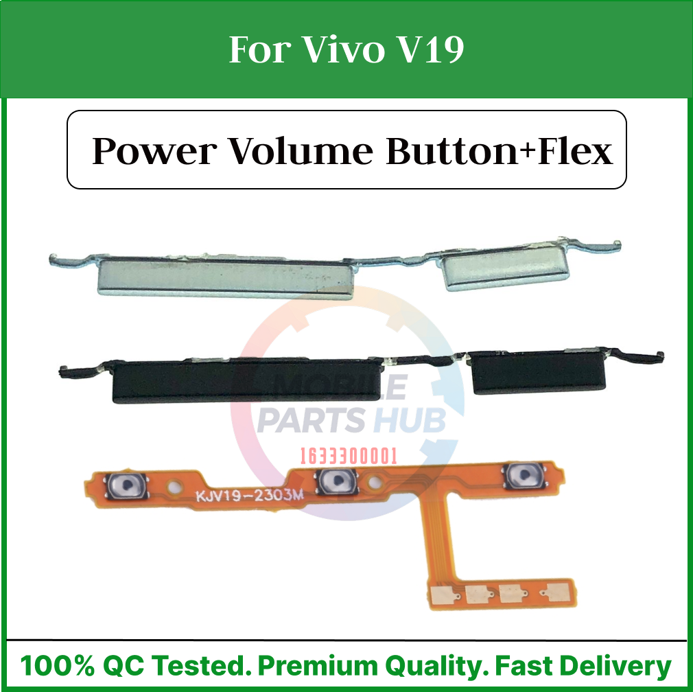 Vivo V19  Power on / off Switch Button Side Volume Up Down Buttons +Flex Cable Replacement Parts Mobile Parts & Accessories Price in Bangladesh - Mobile.com.bd