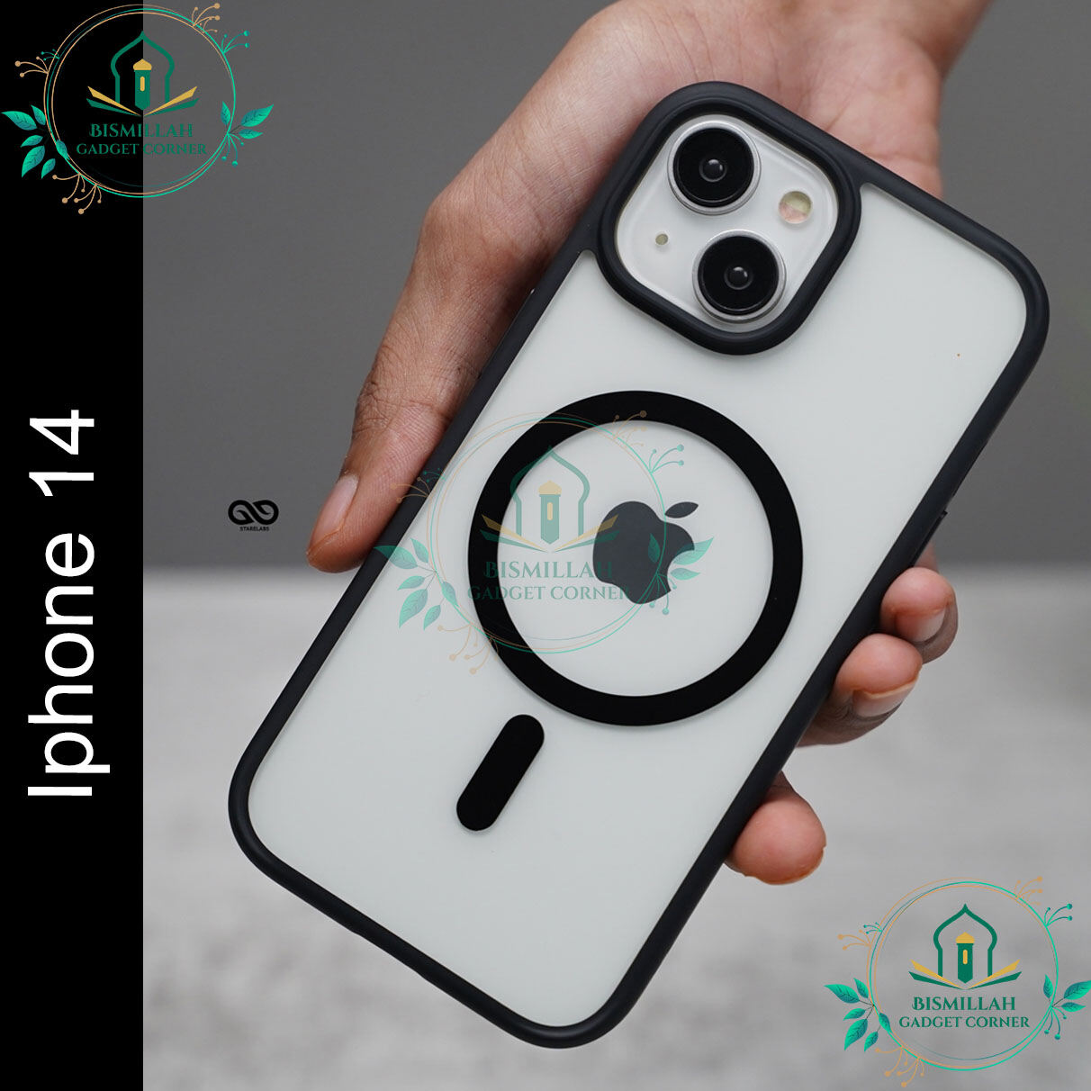 Acrylic Crystal Clear MagSafe Case for Apple IPhone 14 Clear