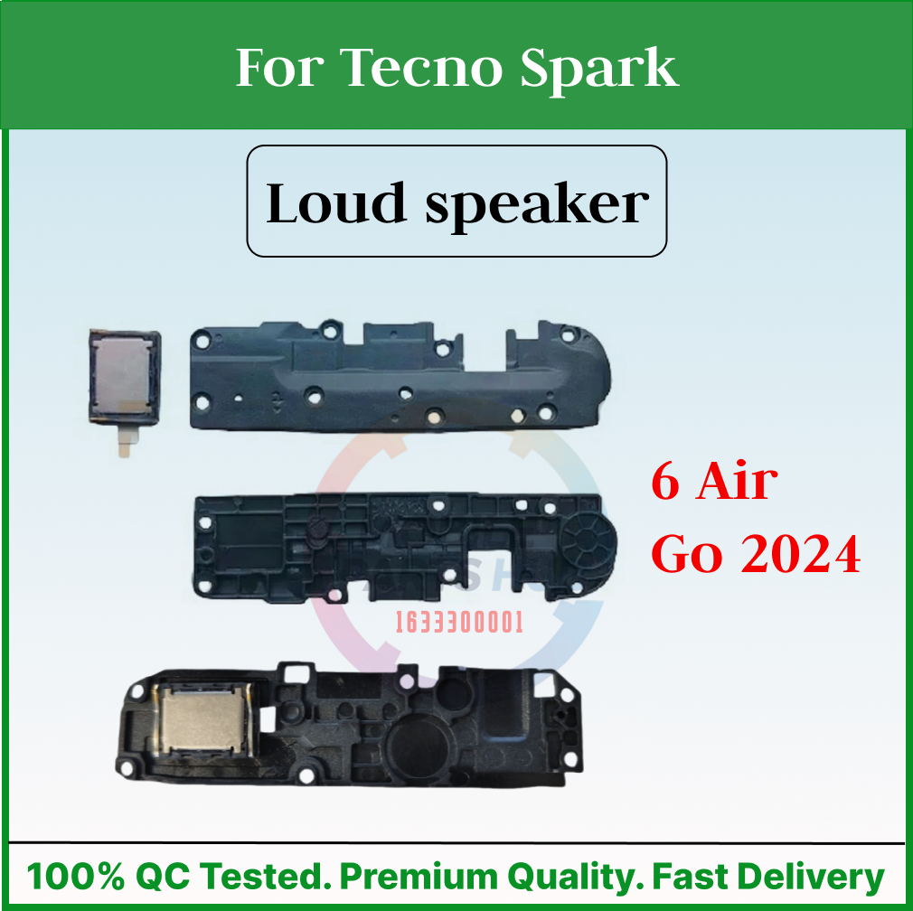 Loud Speaker Sound Buzzer For Tecno Spark  6 Air Go 2024 Ringer Replacement Part Mobile Parts & Accessories Price in Bangladesh - Mobile.com.bd