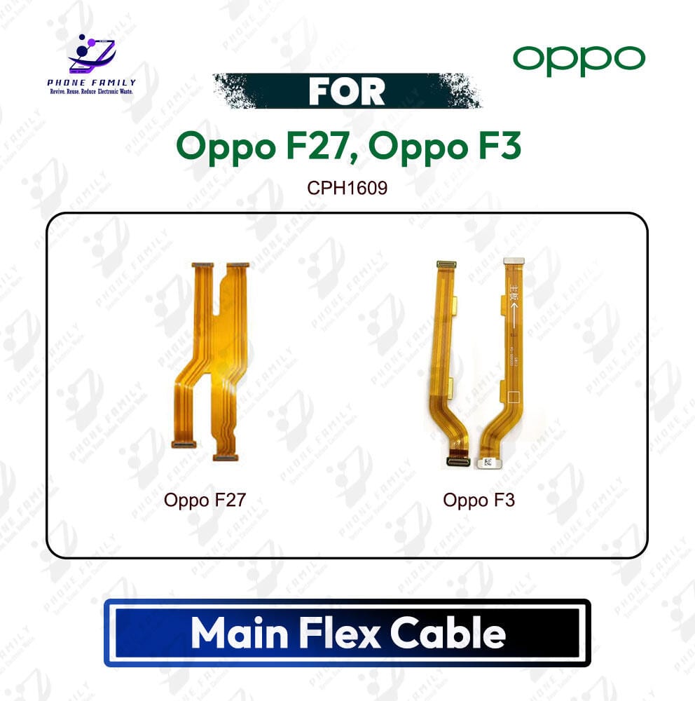 Oppo F27, Oppo F3 Main Board Motherboard Connector Flex Cable - Price in Bangladesh