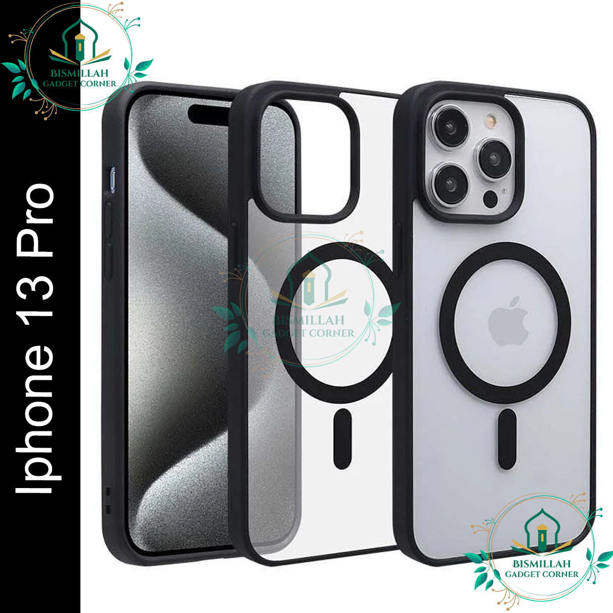 Acrylic Crystal Clear MagSafe Case for Apple IPhone 13 pro Clear