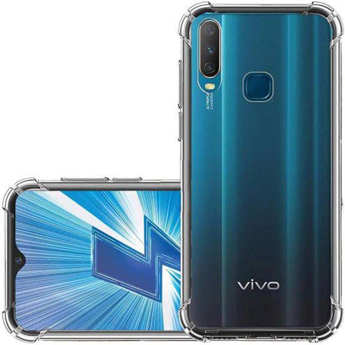Vivo Y12, Y15, Y17 Clear Cover Soft Thin Anti-Scratches Crystal Case(Transparent)
