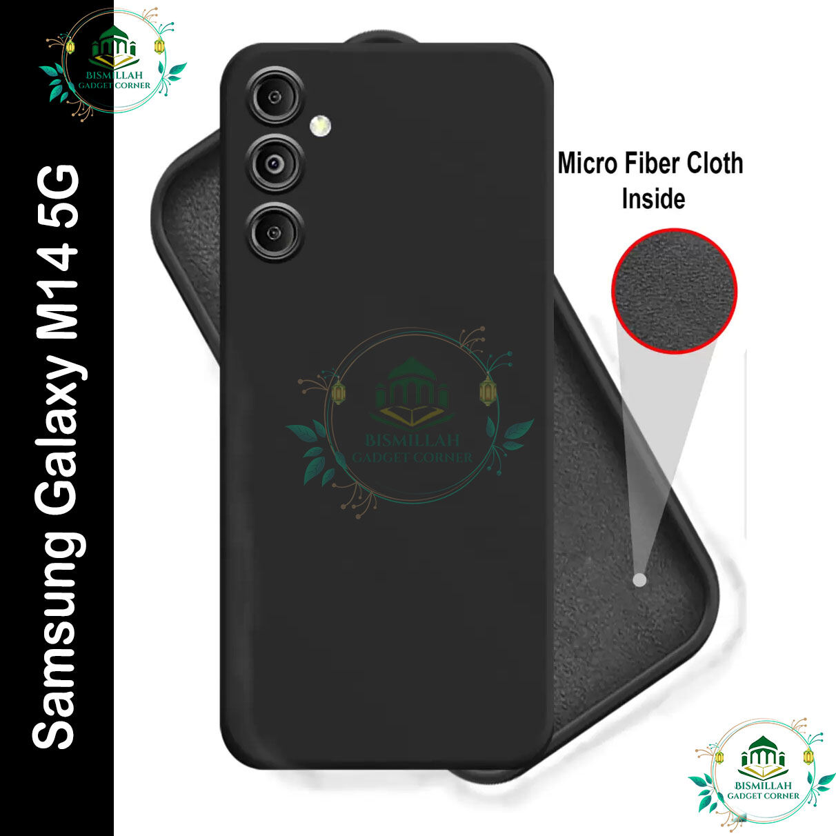 Premium Liquid Silicone Phone case for Samsung Galaxy M14 5G Liquid Silicon Mobile Back Case Soft Silicone Phone Cover - Price in Bangladesh
