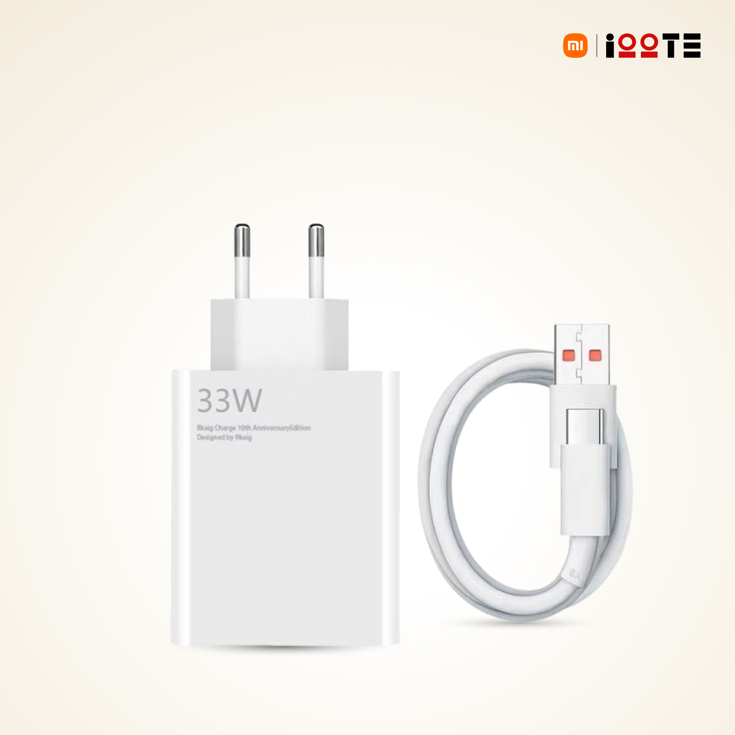 Xiaomi 33W Power Adapter Suit with Type-C Cable (MDY-11-EZ) Cable & Adapters Price in Bangladesh - Mobile.com.bd