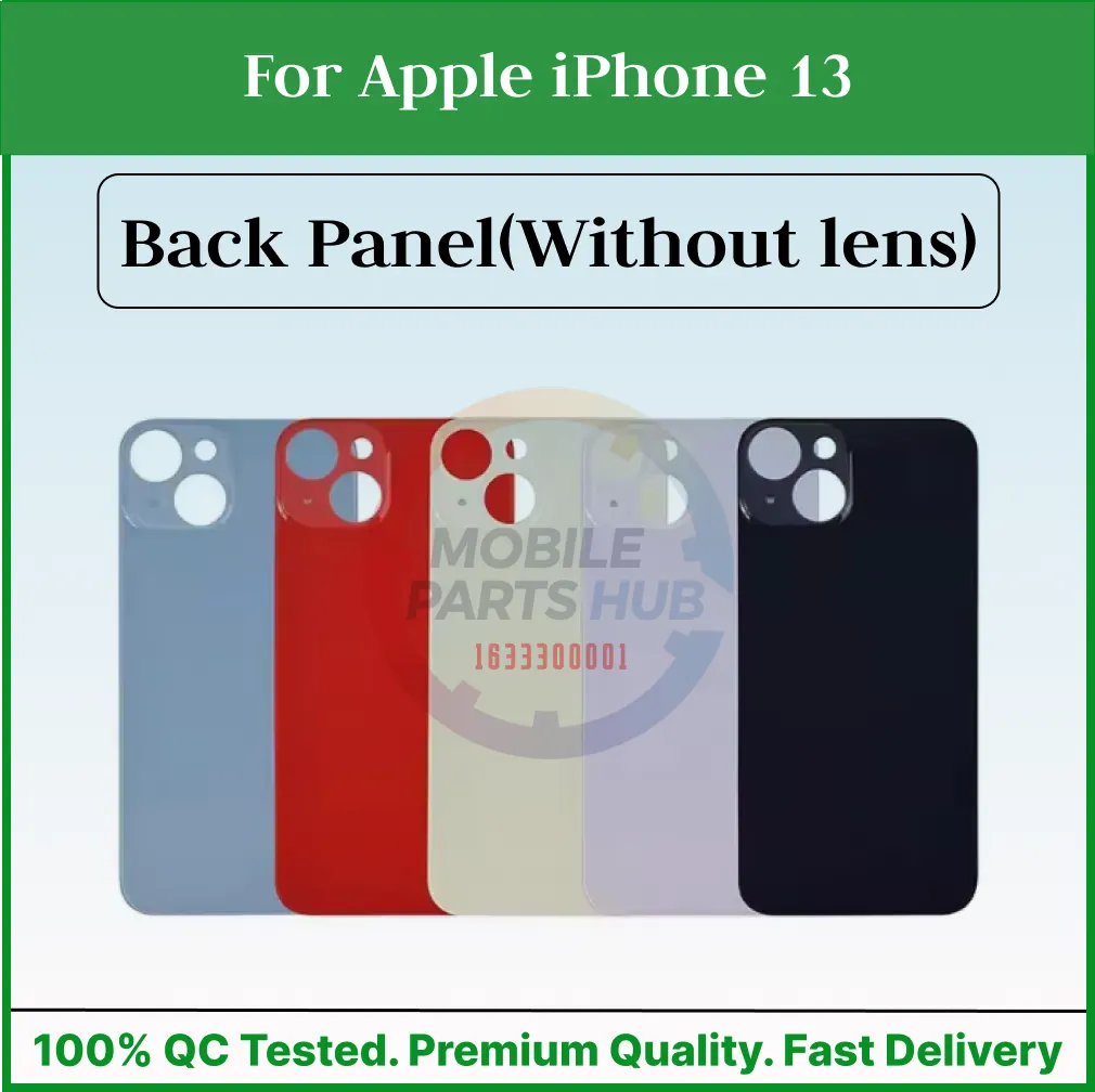 For Apple iPhone 13 Back Panel/Backshell/ Casing With Logo-All Colors Available Back Panels & Housings Price in Bangladesh - Mobile.com.bd