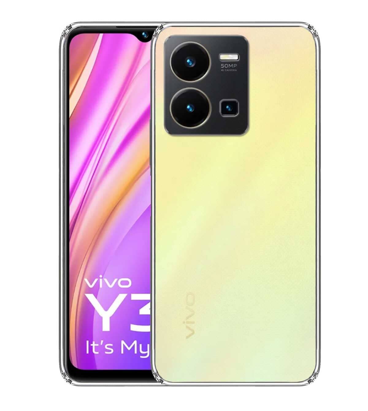 Vivo For Vivo Y22S / Y22 / Y35 4G - IMPT Premium Silicone Case Crystal Clear Soft TPU Ultra-Thin Transparent Flexible Protective Mobile Phone Back Cover Case & Cover Price in Bangladesh - Mobile.com.bd