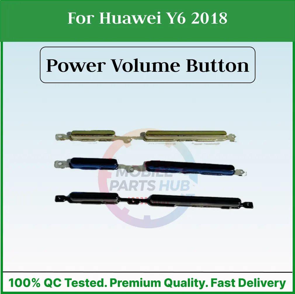 Power Volume Out Side Key Side Button For Huawei Y6 2018 Mobile Parts & Accessories Price in Bangladesh - Mobile.com.bd