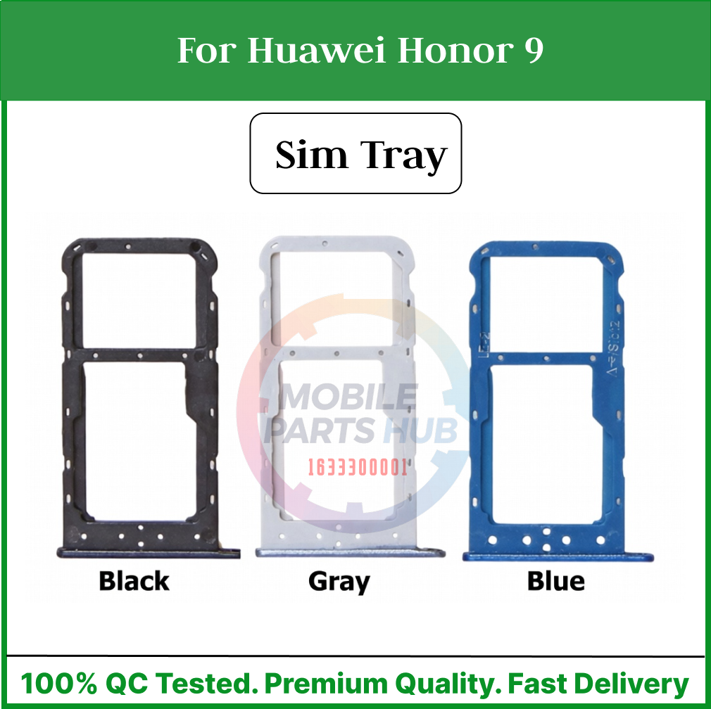 For Huawei Honor 9 Sim Tray Micro SD Card Slot with Sim Ejector Pin Replacement Part Mobile Parts & Accessories Price in Bangladesh - Mobile.com.bd