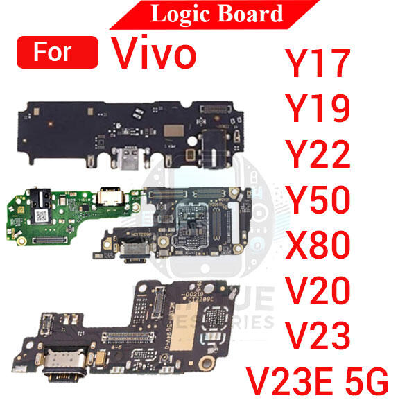 Vivo Charging Logic Board For Vivo Y17 Y19 Y22 Y50 X80 V20 V23 V23E 5G Charging Port USB Plug PCB Dock Connector Spare parts Charging Port Parts Price in Bangladesh - Mobile.com.bd