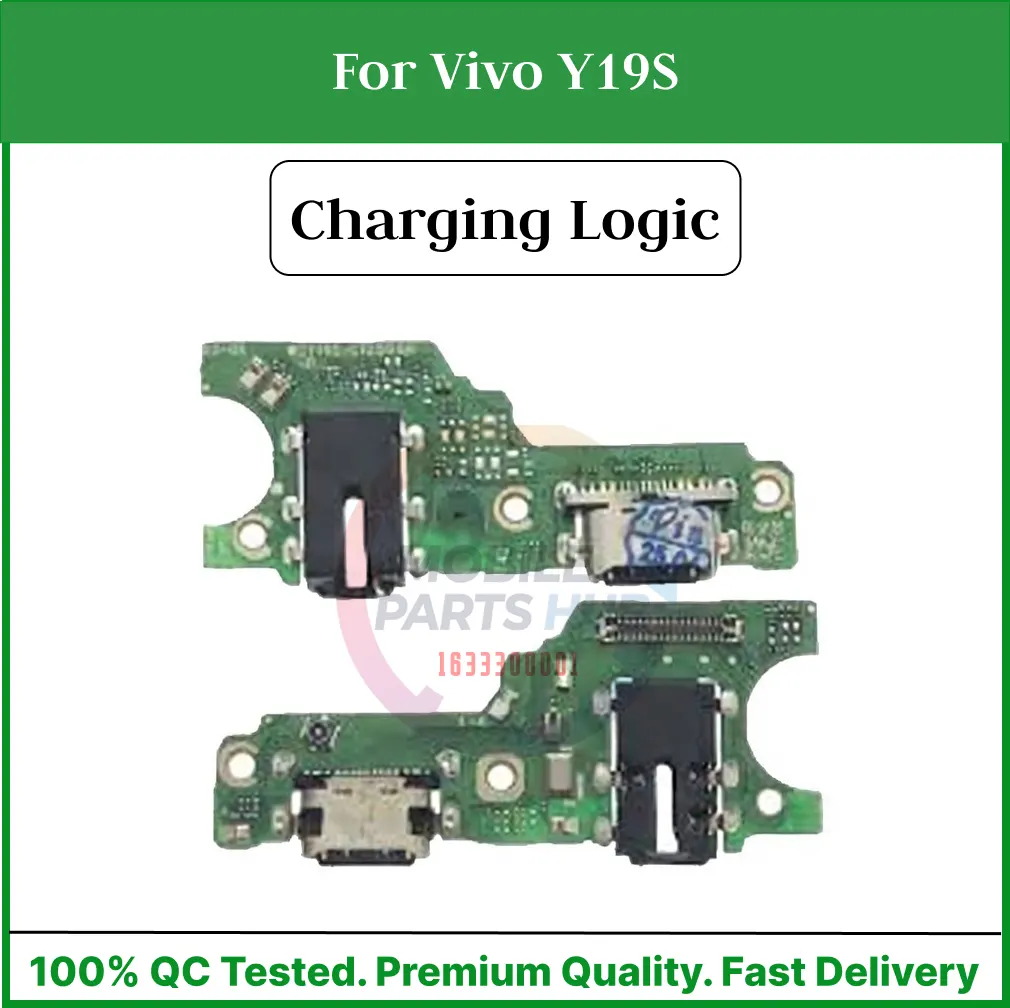 Charging Logic Board For Vivo Y19S Charging Port USB Plug PCB Dock Connector Spare parts Charging Port Parts Price in Bangladesh - Mobile.com.bd