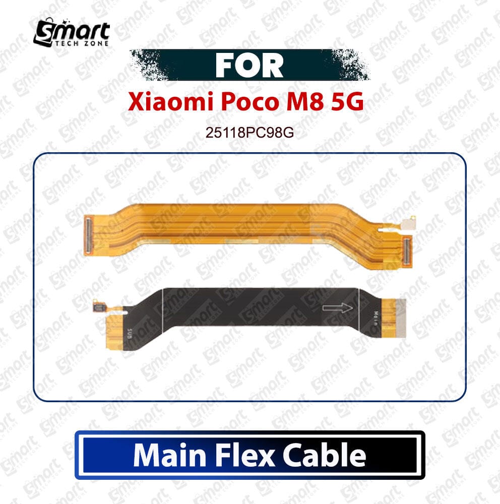 Xiaomi Poco M8 5G Main Board Motherboard Connector Flex Cable - Premium Quality Ribbon Replacement Spare Repair Part Flex Cable Ribbon Price in Bangladesh - Mobile.com.bd