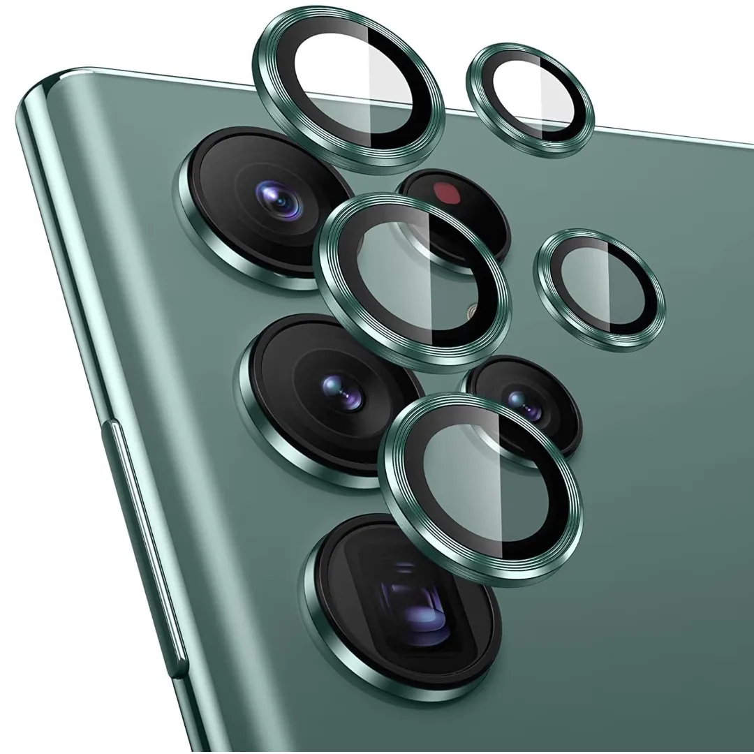 Camera Lens Protector Glass For Samsung Galaxy S23 Ultra Full Cover Lens Metal Protector Ring For Galaxy Camera Film Phone Cases & Covers Price in Bangladesh - Mobile.com.bd