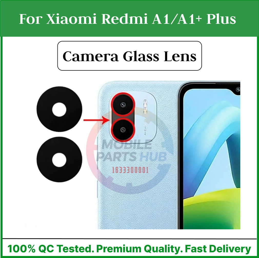 Camera Main Glass Lens for Xiaomi Redmi A1 A1+ Plus  Replacement Part (Not Tempered Camera Glass Protector) Mobile Parts & Accessories Price in Bangladesh - Mobile.com.bd