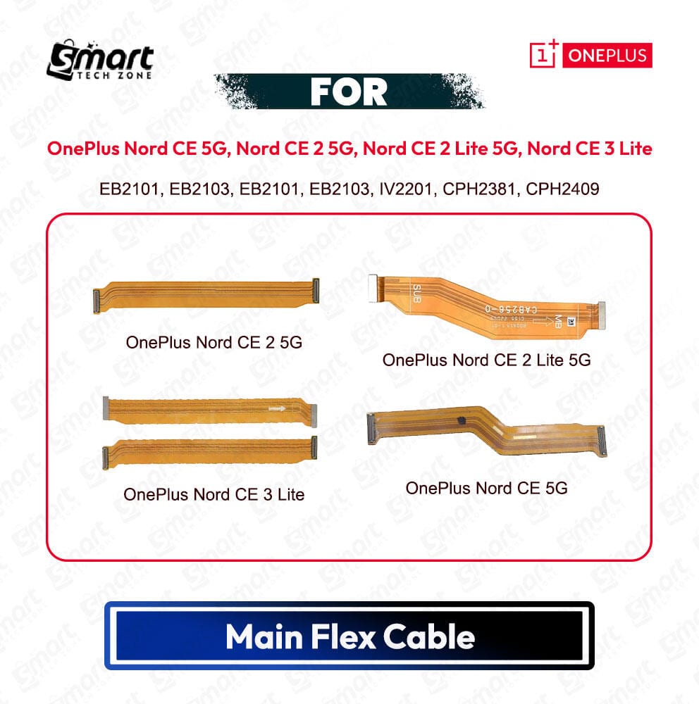 OnePlus Nord CE 5G, CE 2 5G, CE 2 Lite 5G, CE 3 Lite Main Board Motherboard Connector Flex Cable PCB Board Repair Spare Part Replacement - Price in Bangladesh