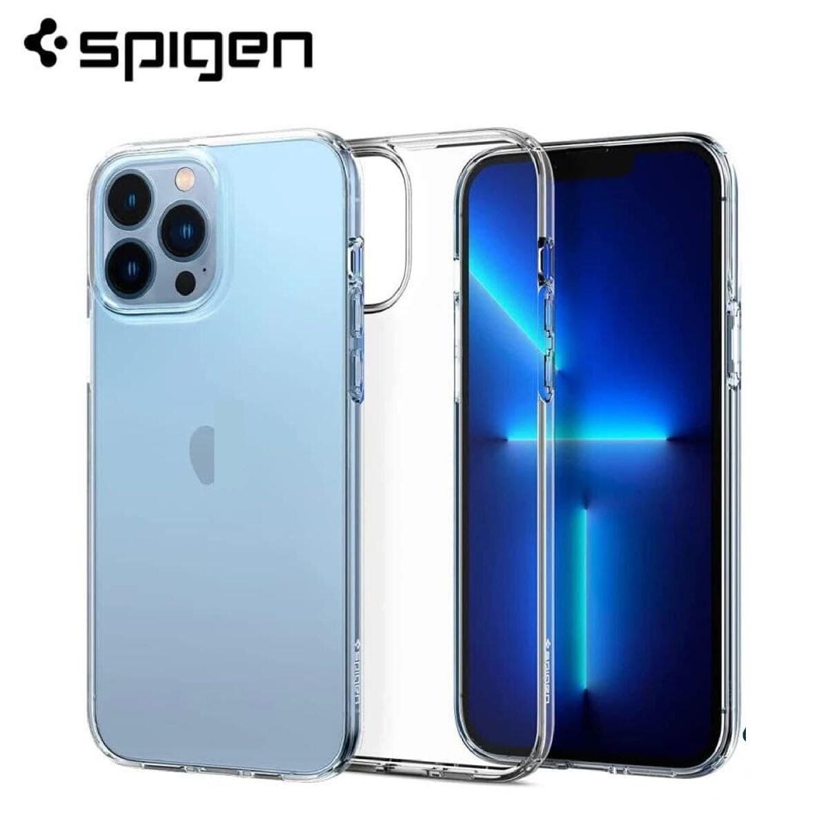 Apple Spigen Quartz Hybrid Case for iPhone 13 Pro Max - Camera Phone Back Cover Case & Cover Price in Bangladesh - Mobile.com.bd