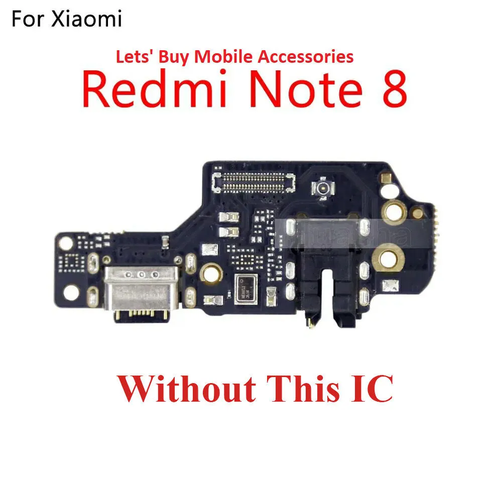 Charging Logic Board For Xiaomi Redmi Note 8 Charging Port For (M1908C3JH) USB Plug PCB Dock Connector Replacement Parts Charging Port Parts Price in Bangladesh - Mobile.com.bd