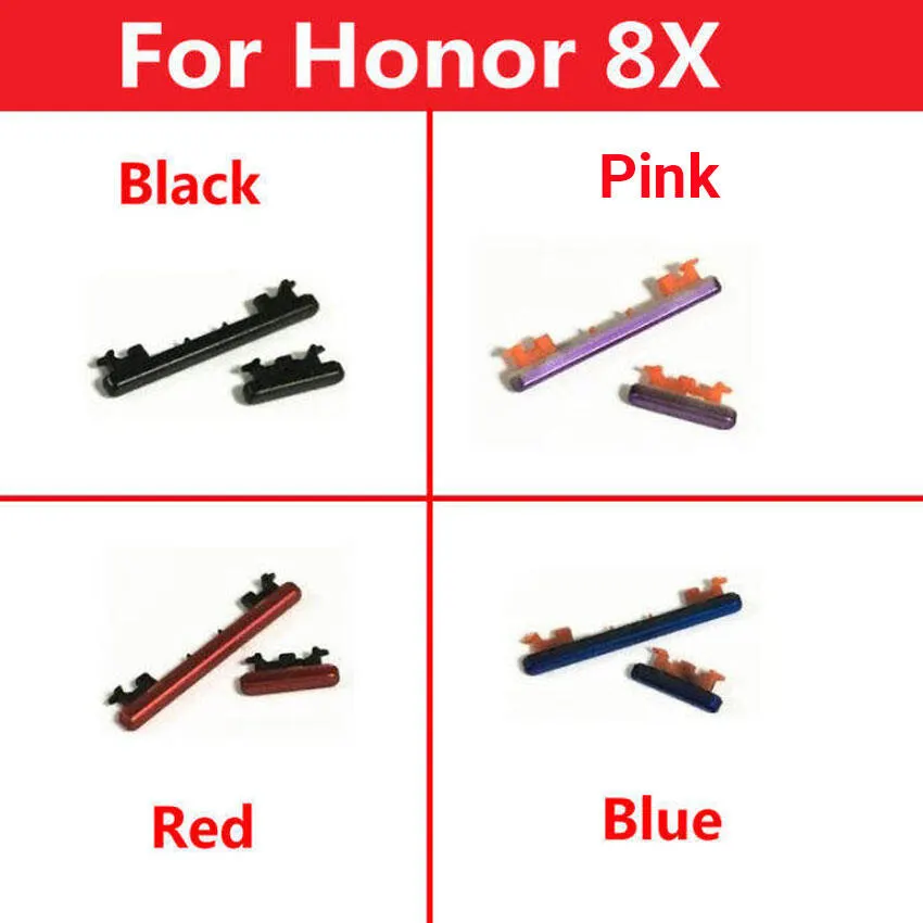 Power Volume Outside Key Side Button for Huawei Honor 8x External Volume Button + Power ON/OFF Replacement Parts Price in Bangladesh - Mobile.com.bd