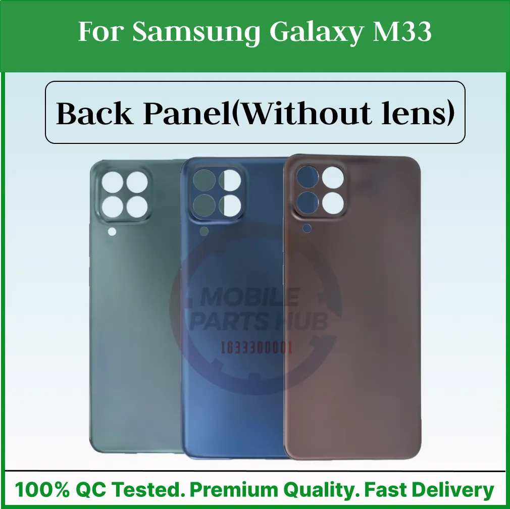 For Samsung Galaxy M33 Back Panel/Backshell/ Casing With Logo-All Colors Available Back Panels & Housings Price in Bangladesh - Mobile.com.bd