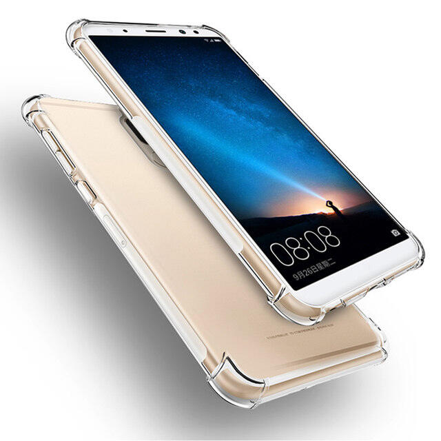 Huawei Nova 2i / Mate 10 Lite Premium Silicone Case Crystal Clear Soft TPU Ultra-Thin Transparent Flexible Protective Mobile Phone Back Cover Case & Cover Price in Bangladesh - Mobile.com.bd