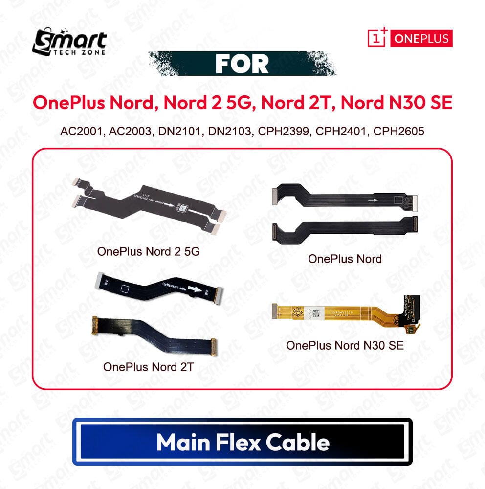 OnePlus Nord, Nord 2 5G, Nord 2T, Nord N30 SE Main Board Motherboard Connector Flex Cable PCB Board Repair Spare Part Replacement - Price in Bangladesh