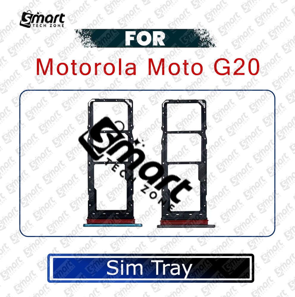 SIM Card Tray Holder For Motorola Moto G20 Sim Card Slot Reader Adapter Parts Price in Bangladesh - Mobile.com.bd