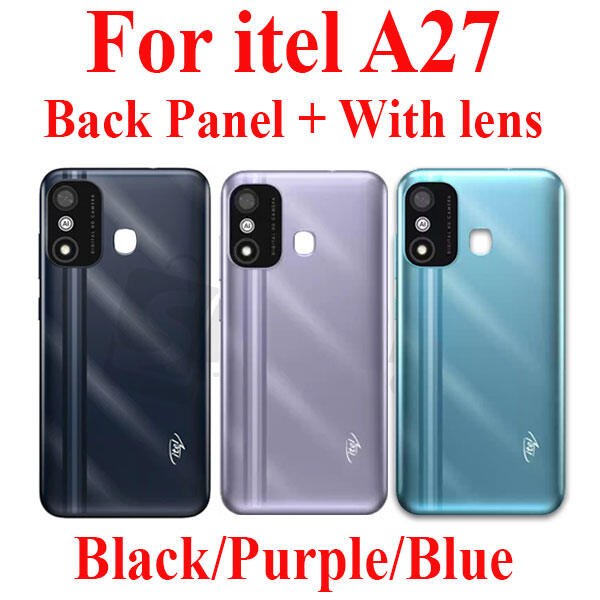 For itel A27 Back Panel/Backshell/ Casing + With Camera Lens + Side Buttons With Logo-All Colors Available Replacement Parts Price in Bangladesh - Mobile.com.bd