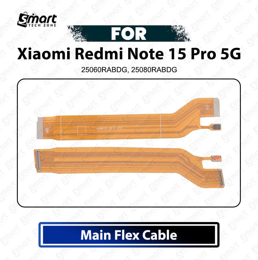 Xiaomi Redmi Note 15 Pro 5G Main Board Motherboard Flex Cable - Main Ribbon Connection Cable Replacement Repair Spare Parts For 25060RABDG, 25080RABDG - Price in Bangladesh