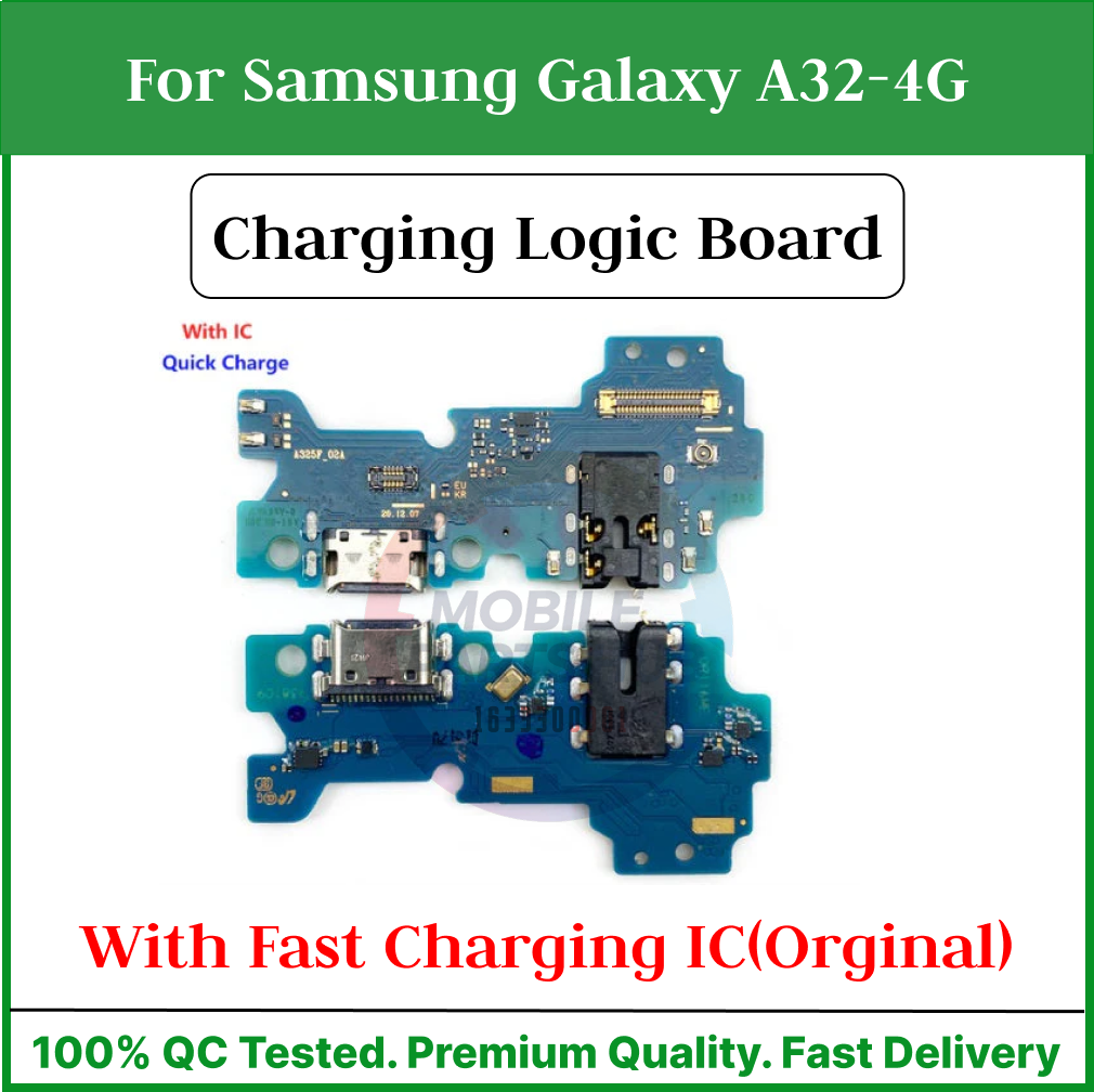 Charging Logic Board For Samsung Galaxy A32-4G Charging Port For USB Plug PCB Dock Connector Replacement Parts Mobile Parts & Accessories Price in Bangladesh - Mobile.com.bd