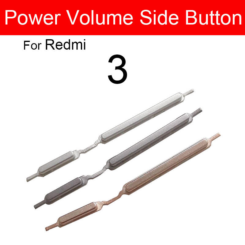 Power Volume Out Side Key Side Button For Xiaomi Redmi 3 4a 4x 4 External Volume Button + Power ON OFF Replacement Parts Price in Bangladesh - Mobile.com.bd