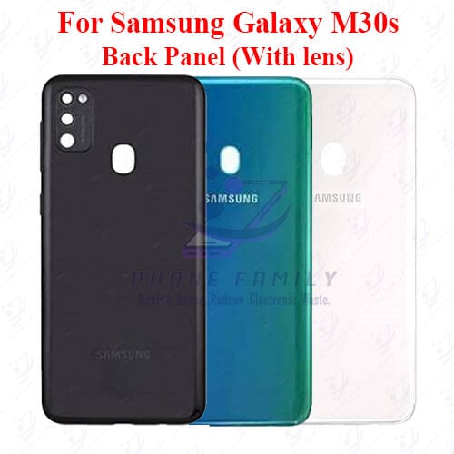 For Samsung Galaxy M30s Back Panel/Backshell/ Casing +Camera Lens+ Side Button With Logo-All Colors Available Price in Bangladesh - Mobile.com.bd