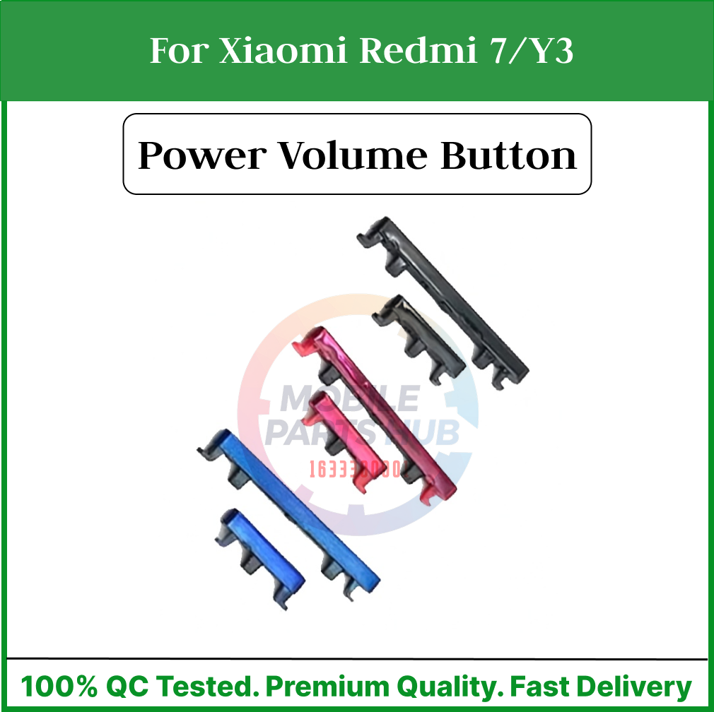 For Xiaomi Redmi 7/Y3 SIde Volume Button + Power ON / OFF Buttton Key Set For Replacement Parts Mobile Parts & Accessories Price in Bangladesh - Mobile.com.bd