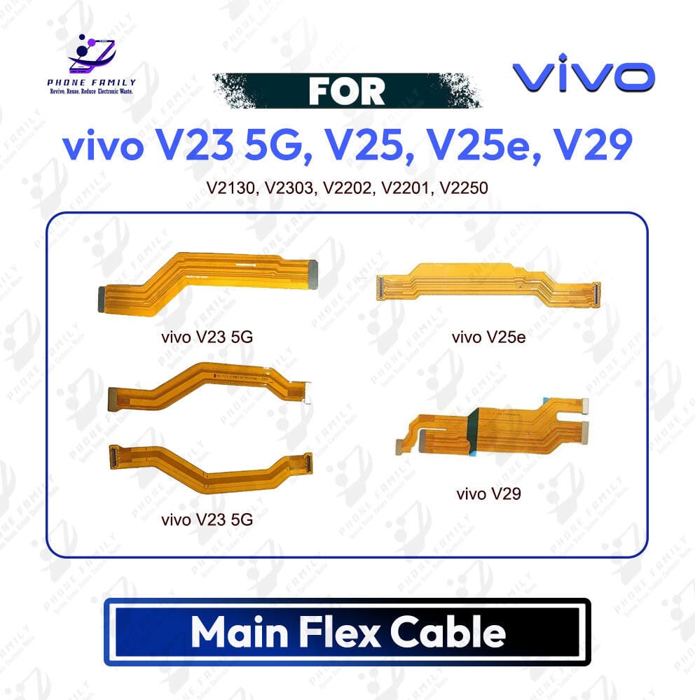 vivo V23 5G, V25, V25e, V29 Main Board Motherboard Connector Flex Cable PCB Board Repair Spare Part Replacement - Price in Bangladesh