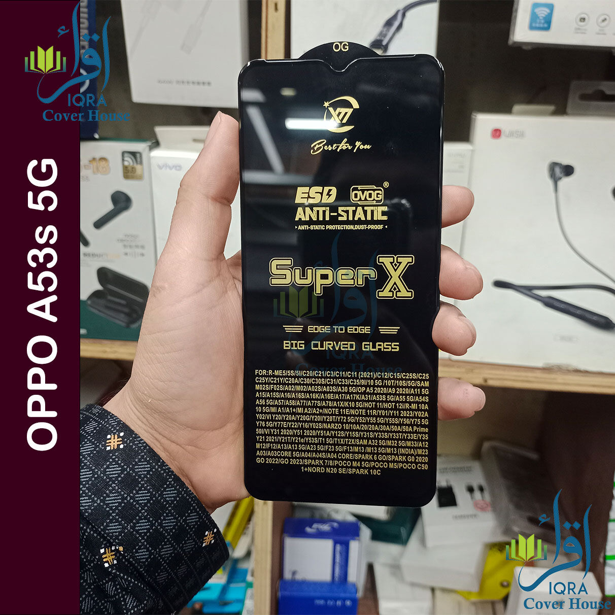 Super X For OPPO A53s 5G Tempered Gorilla Glass Screen Protector - Price in Bangladesh