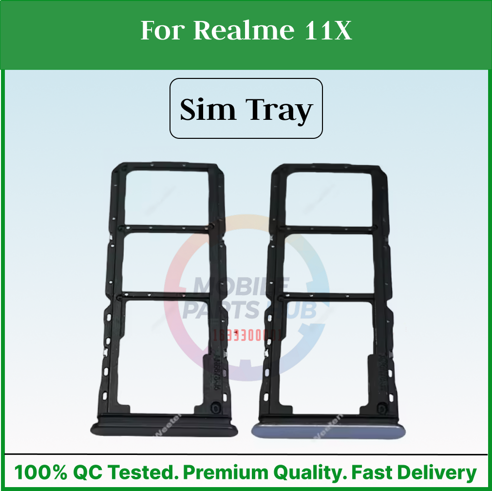 For Realme 11X Sim Tray Micro SD Card Slot with Sim Ejector Pin Replacement Part Mobile Parts & Accessories Price in Bangladesh - Mobile.com.bd