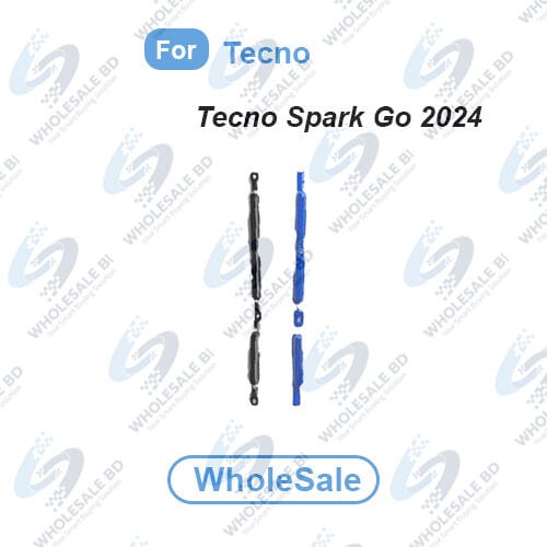 Power Volume Out Side Key Side Button For Tecno Spark Go 2024 (BG6) External Volume Button + Power ON OFF (Wholesale) Power Volume Flex Price in Bangladesh - Mobile.com.bd