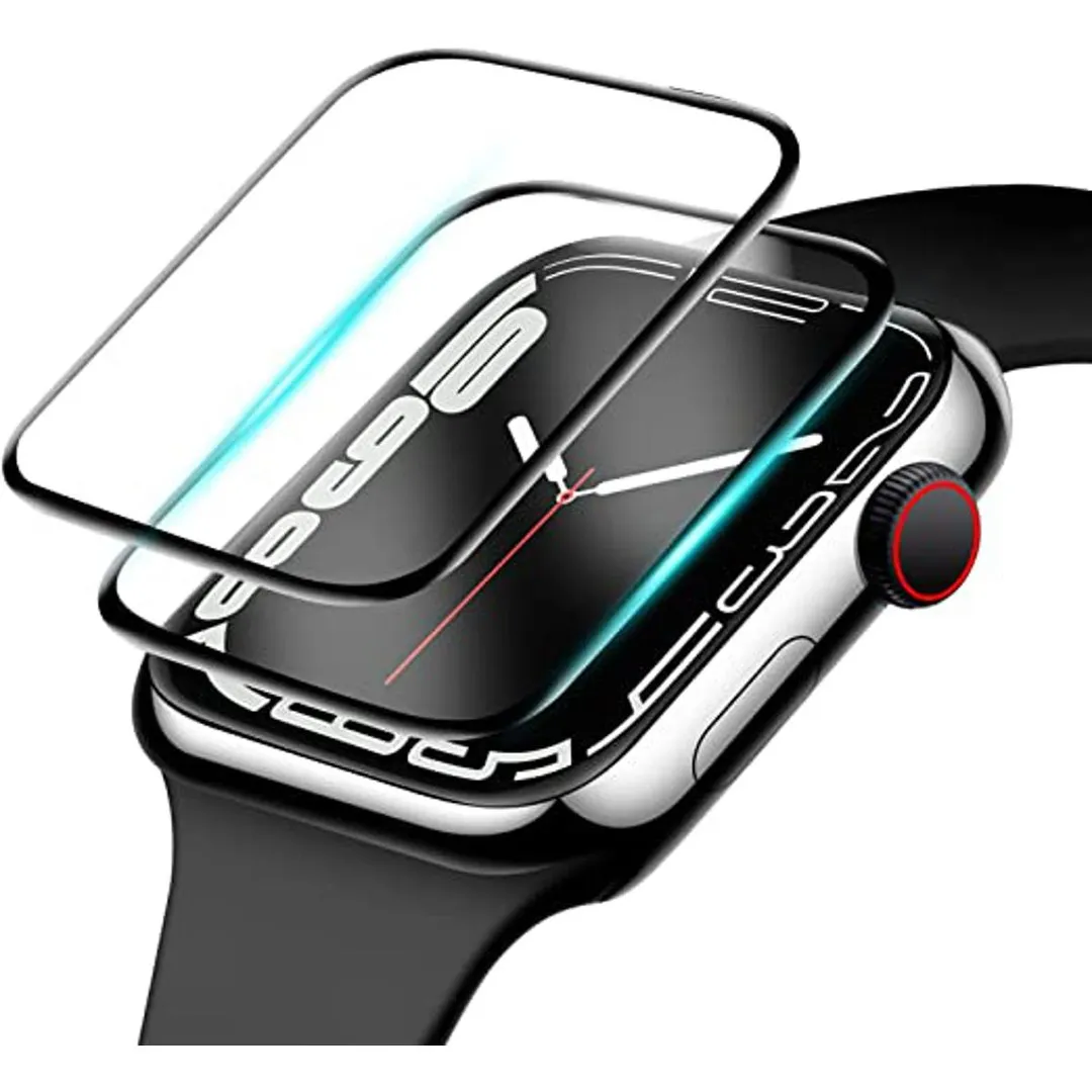 45mm Apple Watch Series 7 Full Coverage PMMA Plastic Screen Protector