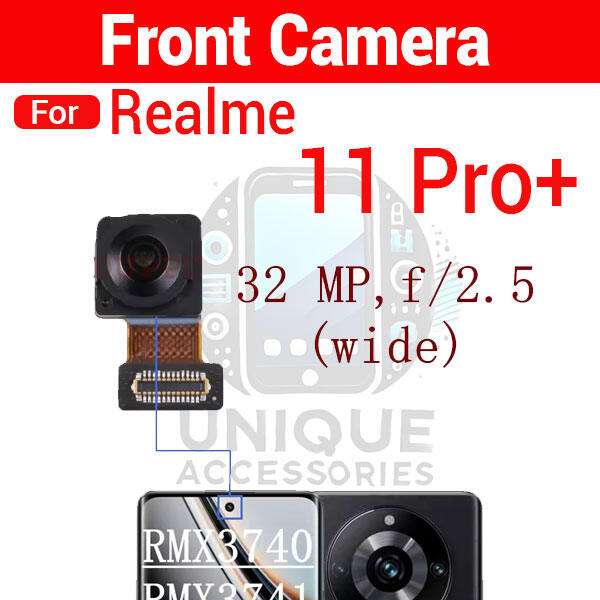 Realme Front Camera Module for Realme 11 Pro Plus Selfie Camera Camera Parts Price in Bangladesh - Mobile.com.bd