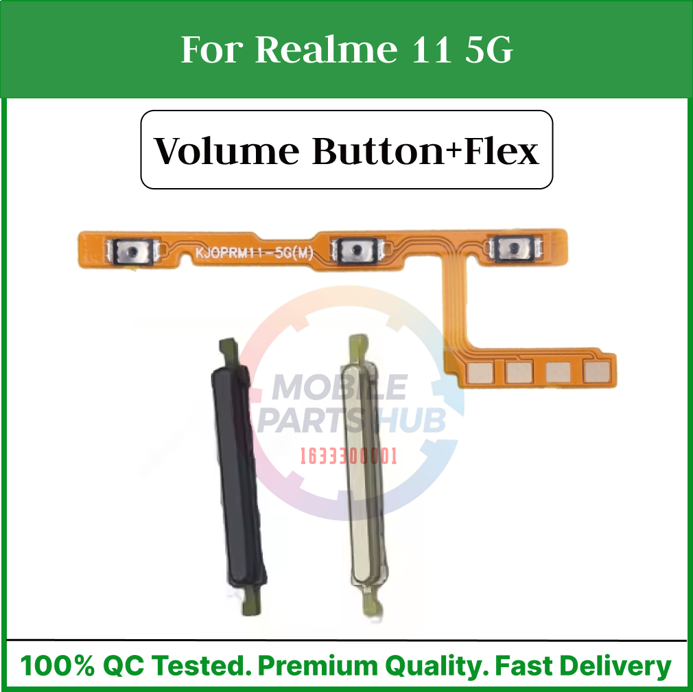 Realme 11 5G  Side Volume Up Down Buttons +Flex Cable Replacement Parts Mobile Parts & Accessories Price in Bangladesh - Mobile.com.bd