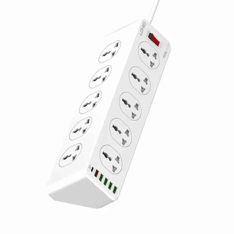 LDNIO SC10610 30W 6-Port USB Charger Power Strip Cable & Adapters Price in Bangladesh - Mobile.com.bd