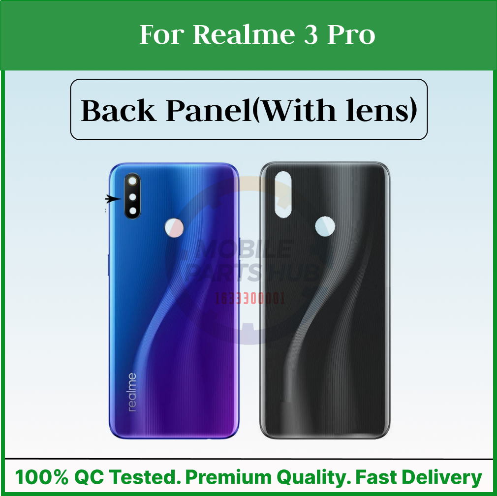 For Realme 3 Pro Back Panel/Backshell/ Casing +Camera Lens With Logo-All Colors Available Mobile Parts & Accessories Price in Bangladesh - Mobile.com.bd