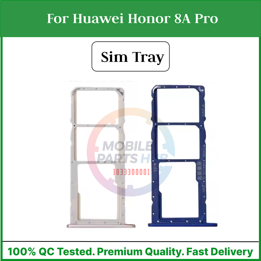 Huawei Honor 8A Pro Sim Tray Micro SD Card Slot with Sim Ejector Pin Replacement Part Mobile Parts & Accessories Price in Bangladesh - Mobile.com.bd