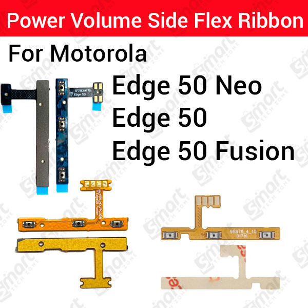 Motorola Edge 50 50 Neo 50 Fusion Power on / off Switch Button Side Volume Up Down Buttons Flex Cable Replacement Parts - Price in Bangladesh